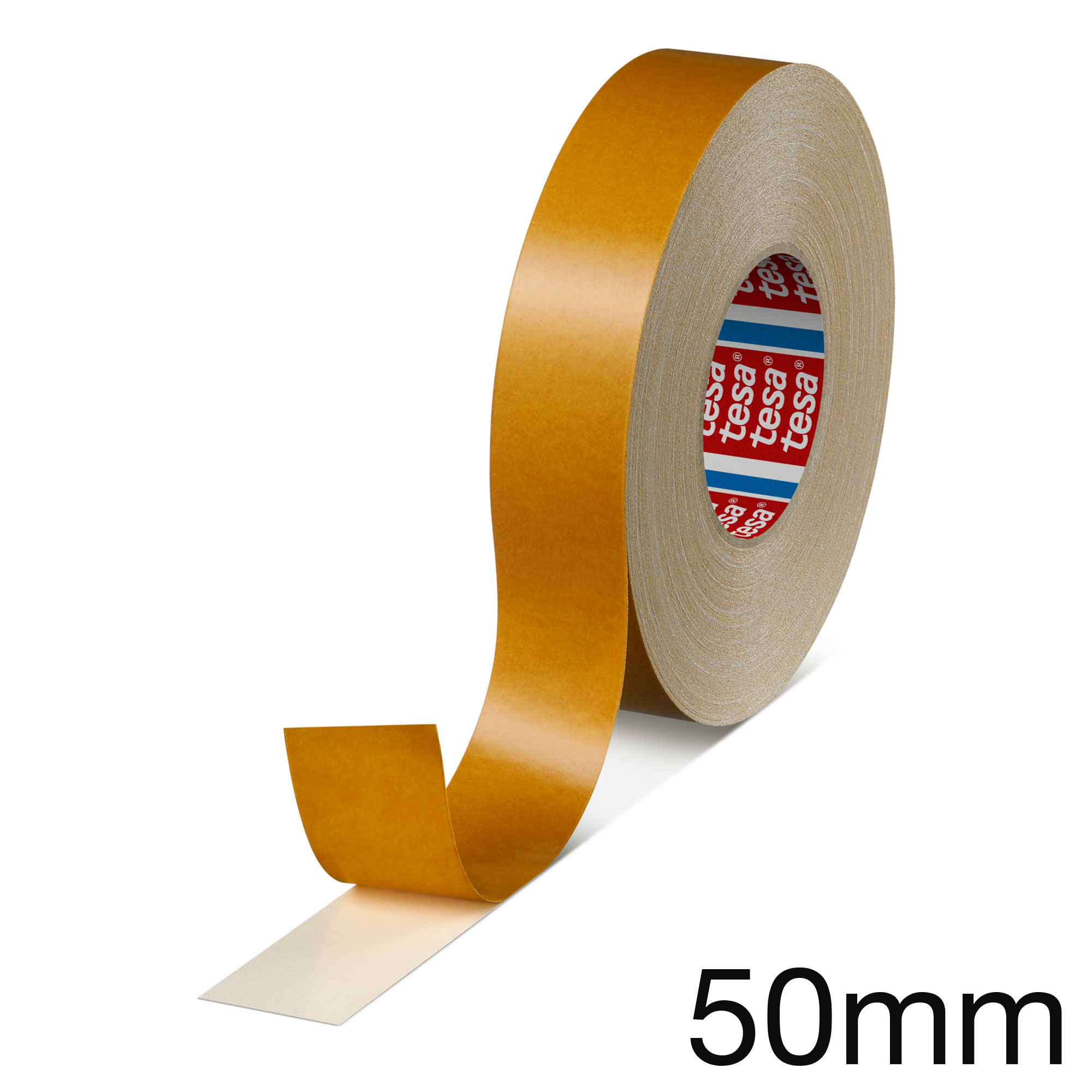 tesafix 4964 Gewebe-Klebeband doppelseitig, 0.39mm, weiss, 50mm x 50m tesafix 4964 Gewebe-Klebeband doppelseitig, 0.39mm, weiss, 50mm x 50m