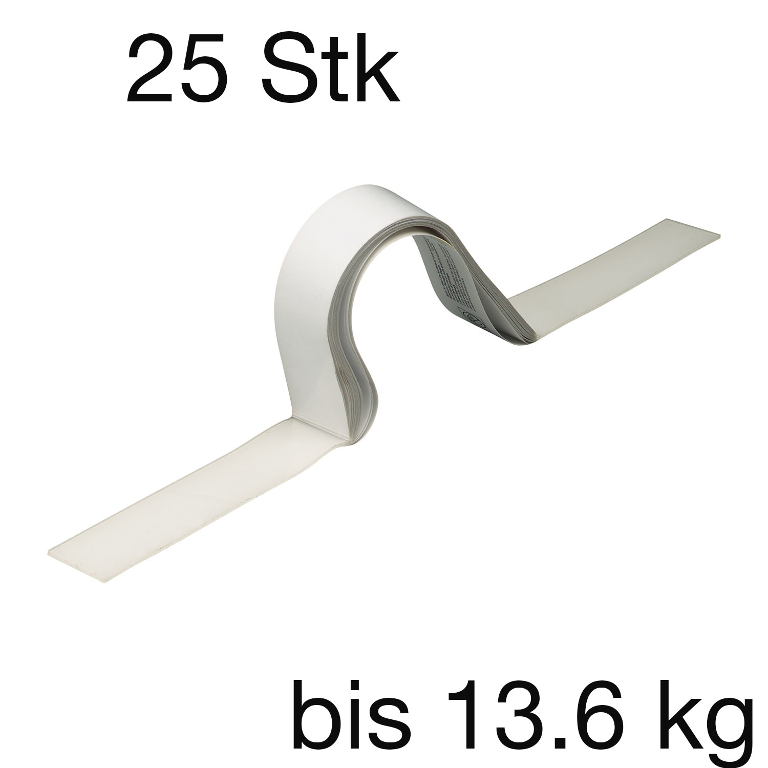 3M 8330 (ex 8328) Tragegriffe selbstklebend, Tragkraft bis 13.6kg, 1 Block (25 Stk) 3M 8330 (ex 8328) Tragegriffe selbstklebend, Tragkraft bis 13.6kg, 1 Block (25 Stk)