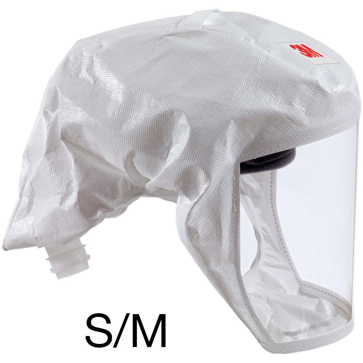 3M Versaflo S-133 Einweg-Leichthaube weiss, Grösse S/M, Schutzstufe TH3, einzeln