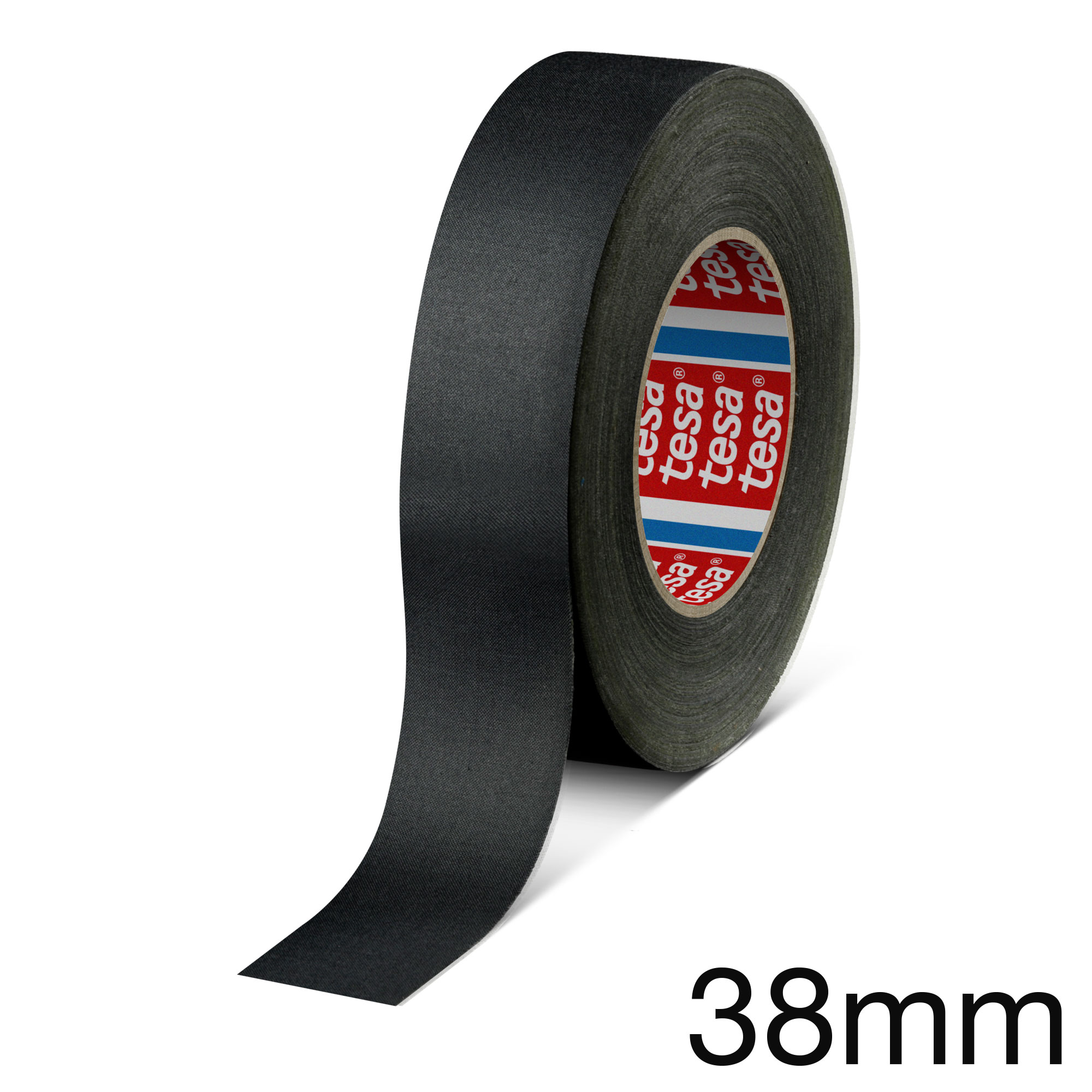 tesaband 4541 Premium Gewebeklebeband hochreissfest, geschmeidig, schwarz matt, 38mm x 50m tesaband 4541 Premium Gewebeklebeband hochreissfest, geschmeidig, schwarz matt, 38mm x 50m