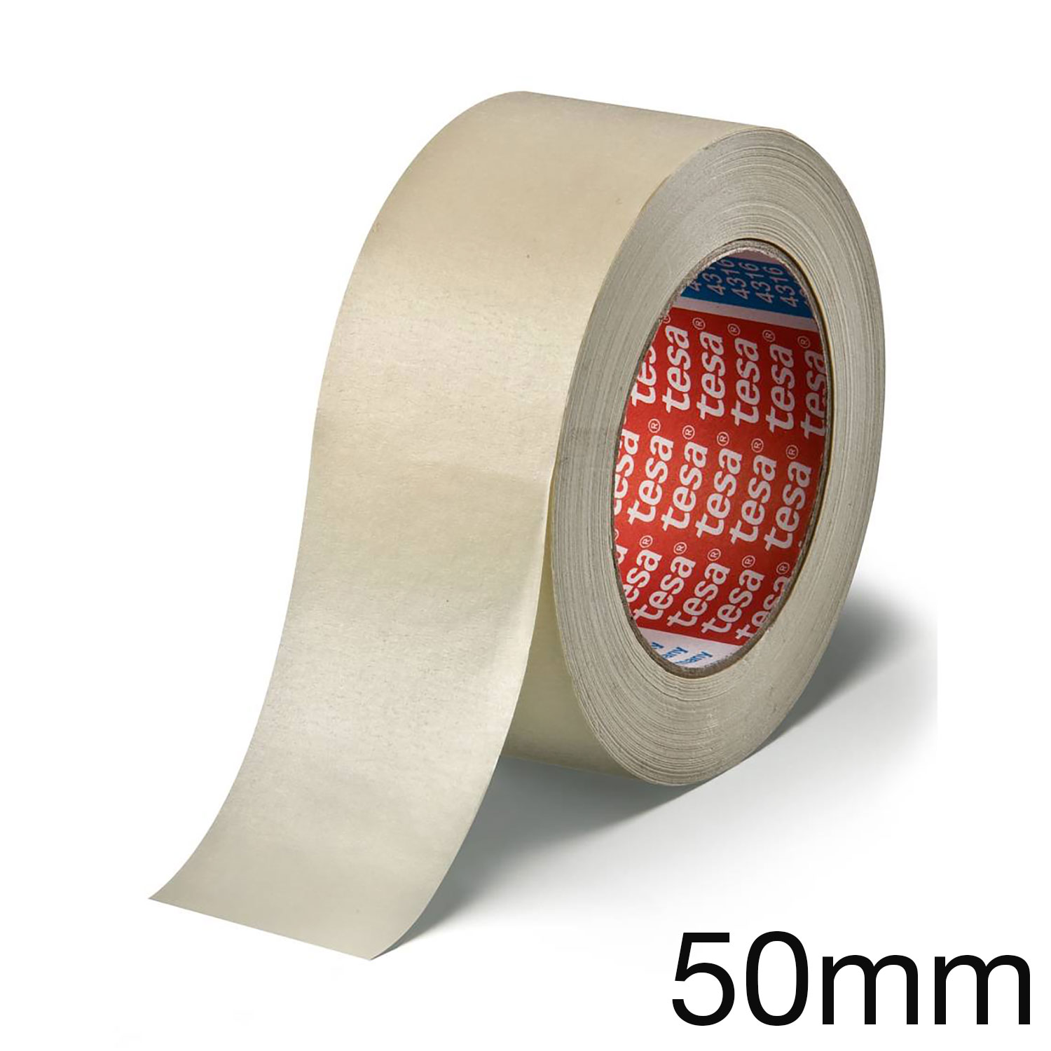 tesakrepp 4316 Standard-Abdeckband, cremeweiss, 50mm x 50m tesakrepp 4316 Standard-Abdeckband, cremeweiss, 50mm x 50m