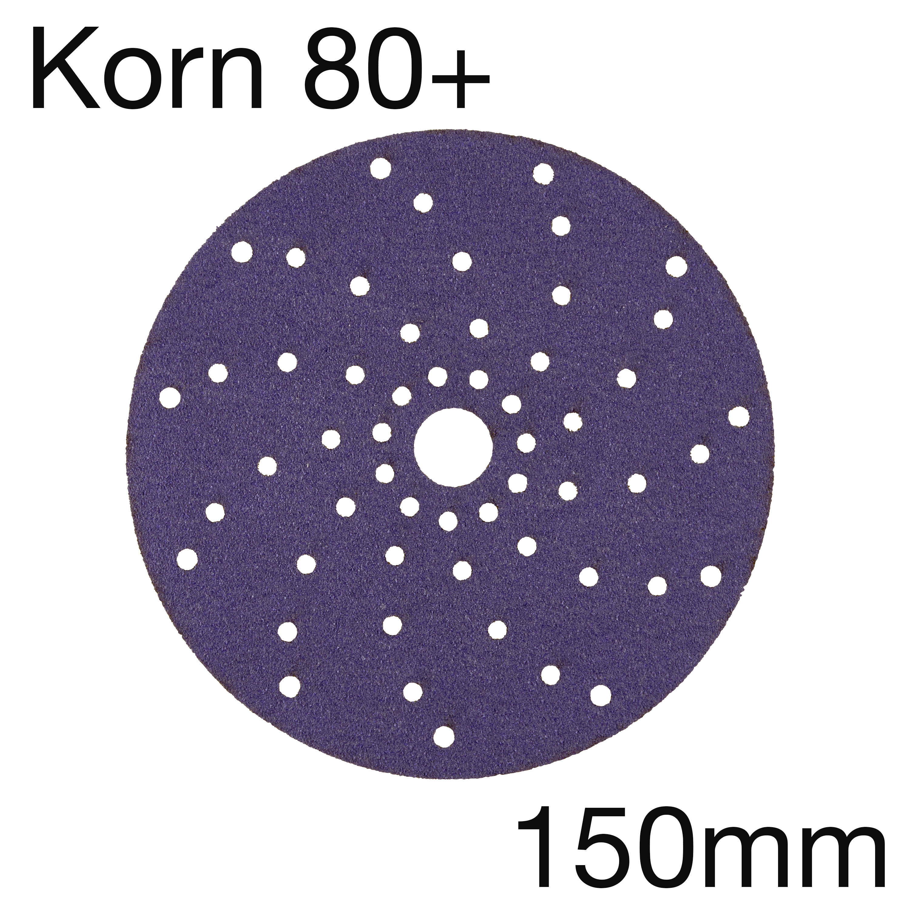 3M 737U 51369 Cubitron II Hookit Premium Purple+ Multiloch Schleifscheibe, Korn 80+, 150mm, Pack mit 50 Stk 3M 737U 51369 Cubitron II Hookit Premium Purple+ Multiloch Schleifscheibe, Korn 80+, 150mm, Pack mit 50 Stk