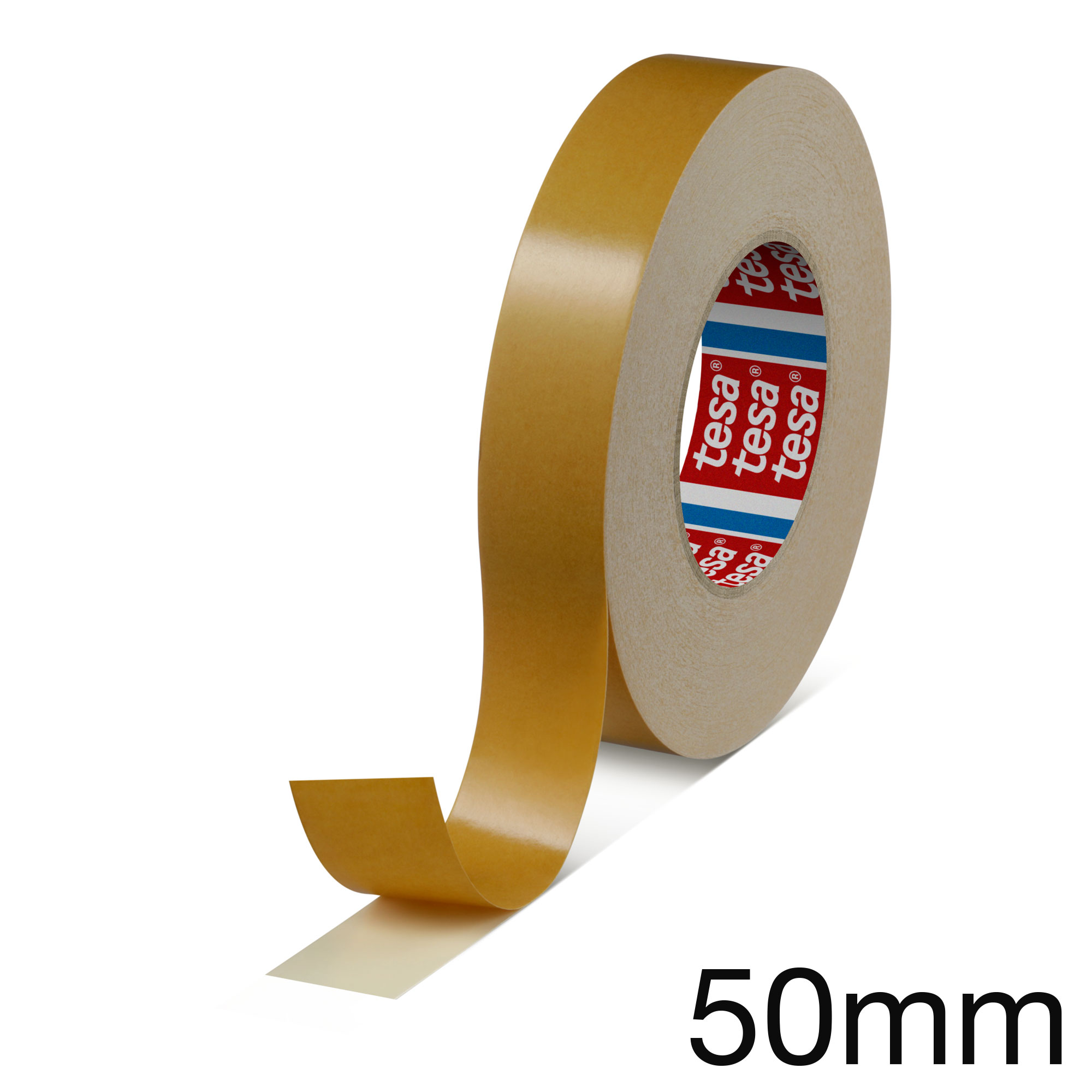 tesafix 4961 Gewebe-Klebeband doppelseitig, 0.2mm, weiss, 50mm x 50m tesafix 4961 Gewebe-Klebeband doppelseitig, 0.2mm, weiss, 50mm x 50m