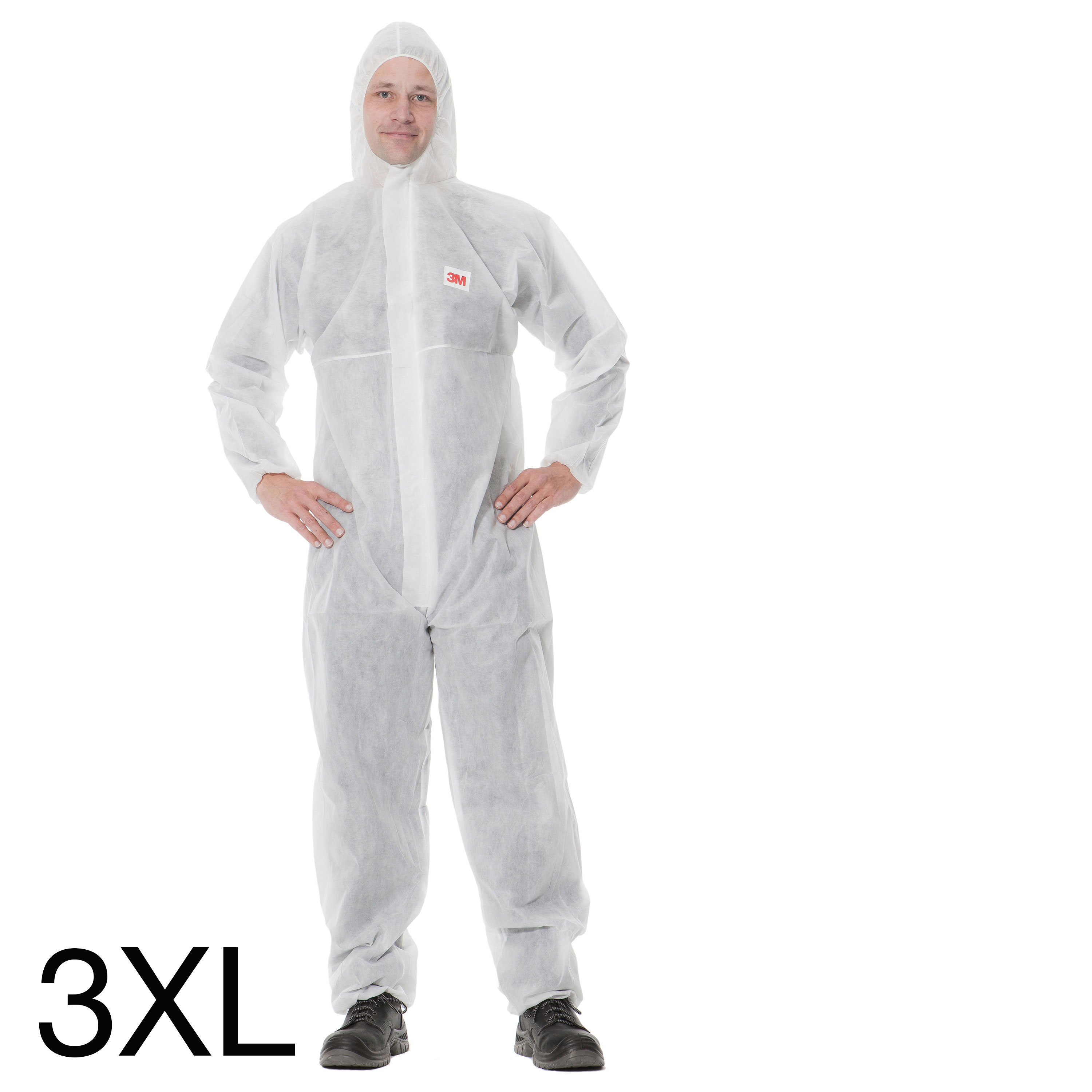 3M 4500W Schutzanzug (CE-Kat. I), Grösse XXXL, Pack mit 20 Stk