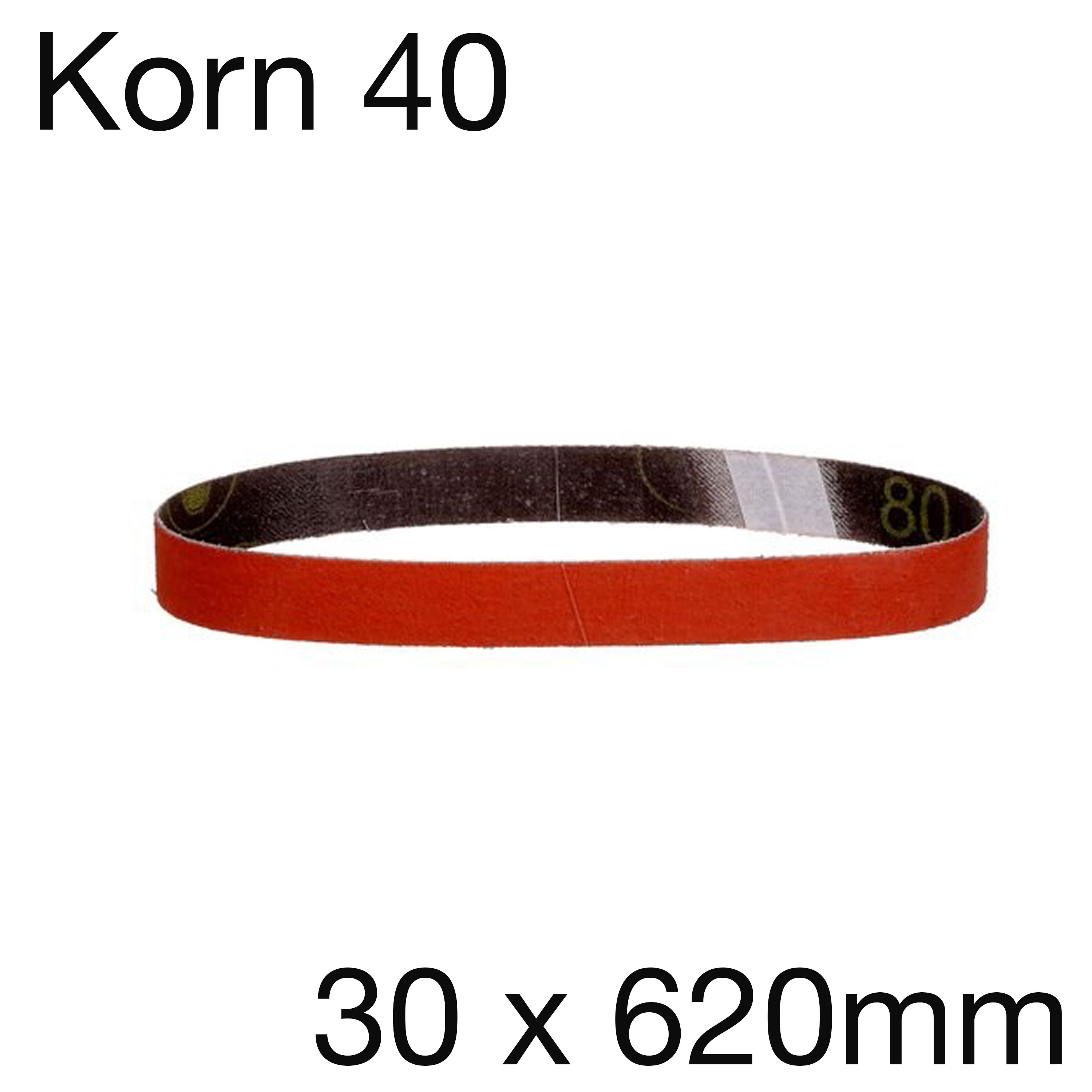 3M 777F Cubitron Schleifband, speziell für Chromstahl, 30 x 620mm, Korn 40, Pack mit 10 Stk 3M 777F Cubitron Schleifband, speziell für Chromstahl, 30 x 620mm, Korn 40, Pack mit 10 Stk