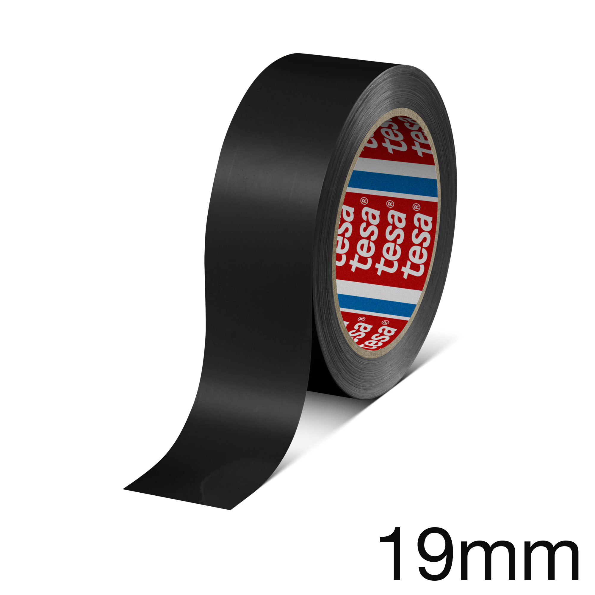 tesafilm 4104/60404 PVC-Band, schwarz, 19mm x 66m