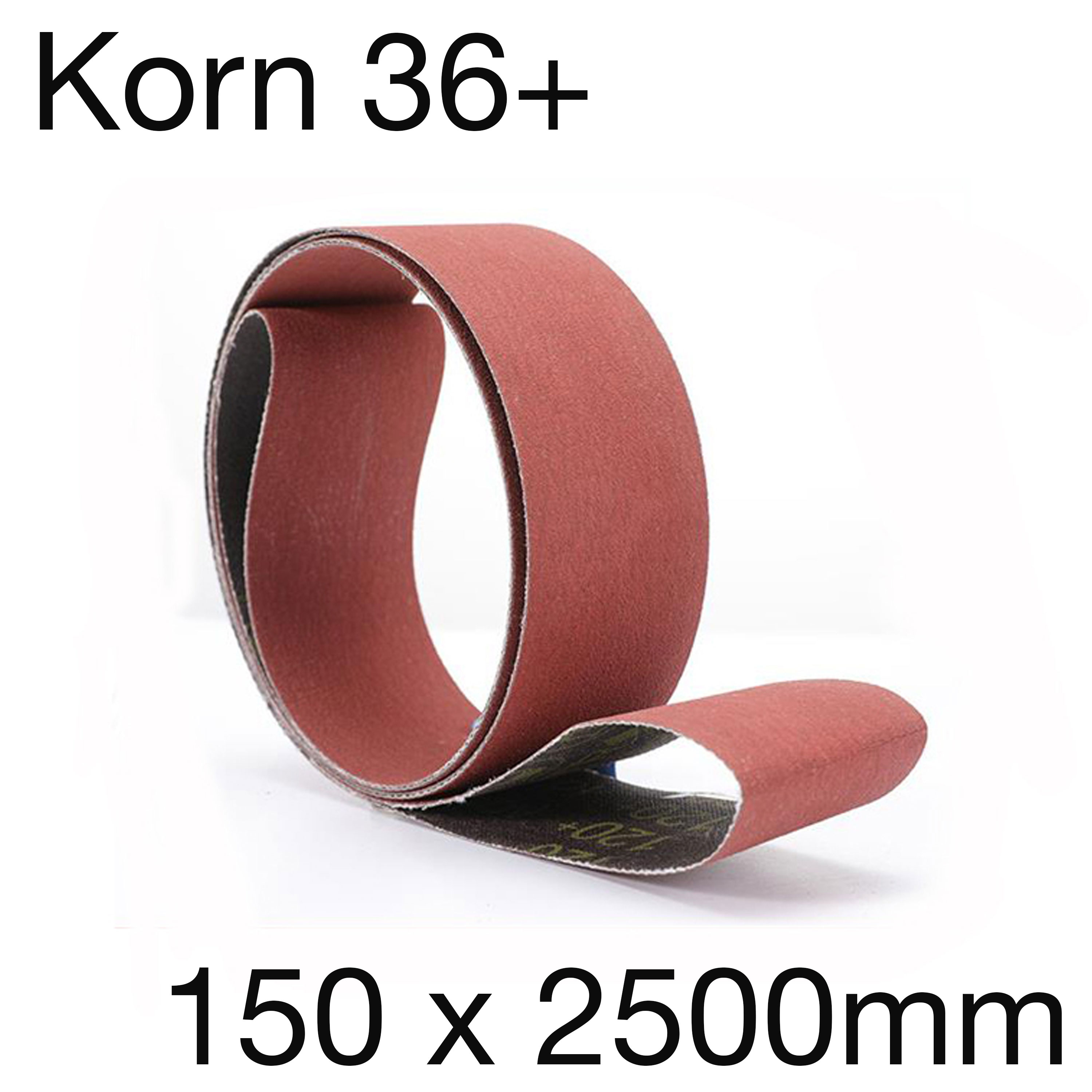 3M 984F Cubitron II Hochleistungs-Schleifband, 150 x 2500mm, Korn 36+