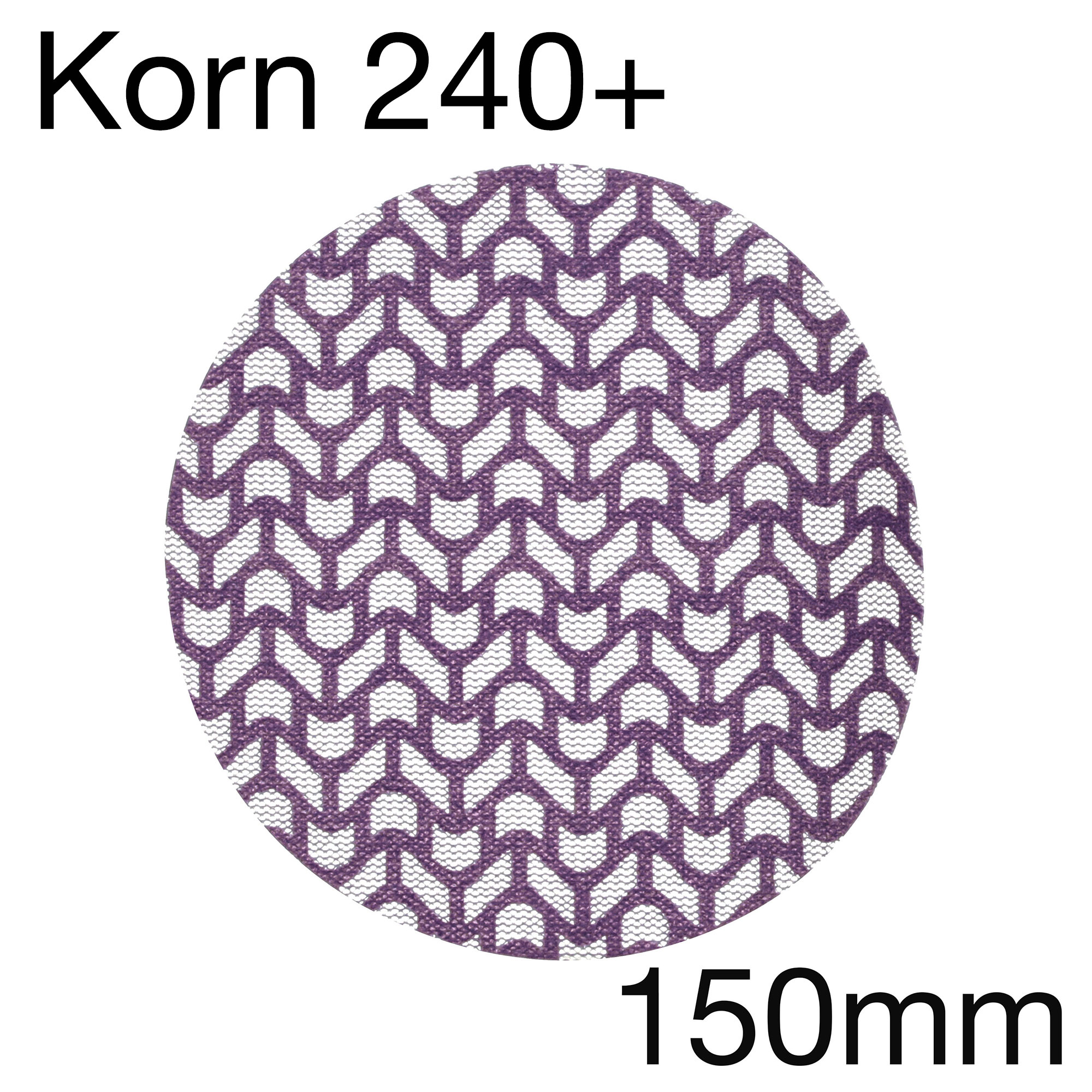 3M 39160 Xtract Cubitron II Gitternetz Schleifscheibe 710W, ungelocht, Korn 240+, 150mm, Pack mit 50 Stk