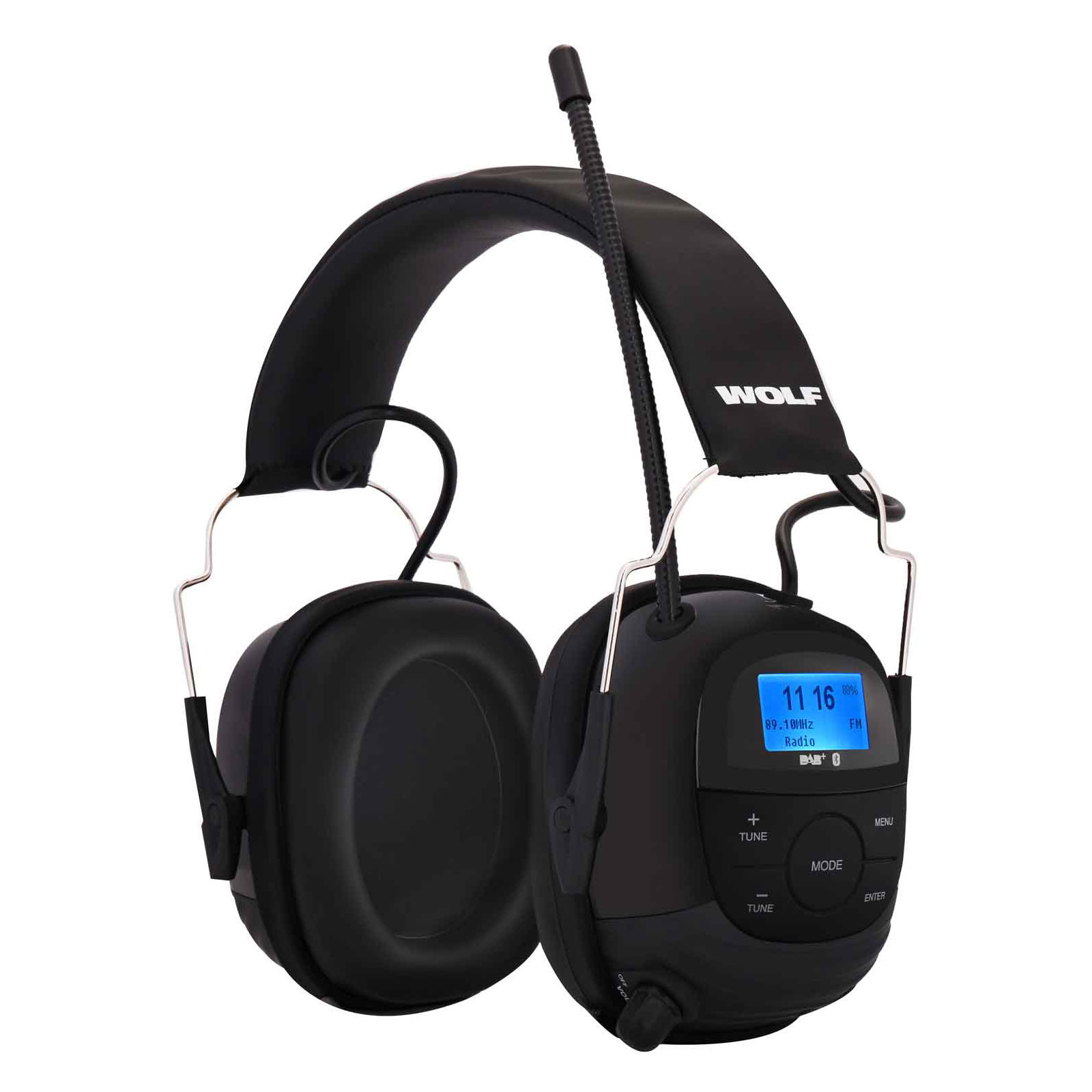 Sahaga Wolf HeadsetPRO DAB+ FM Radio, Mikrofon und Bluetooth