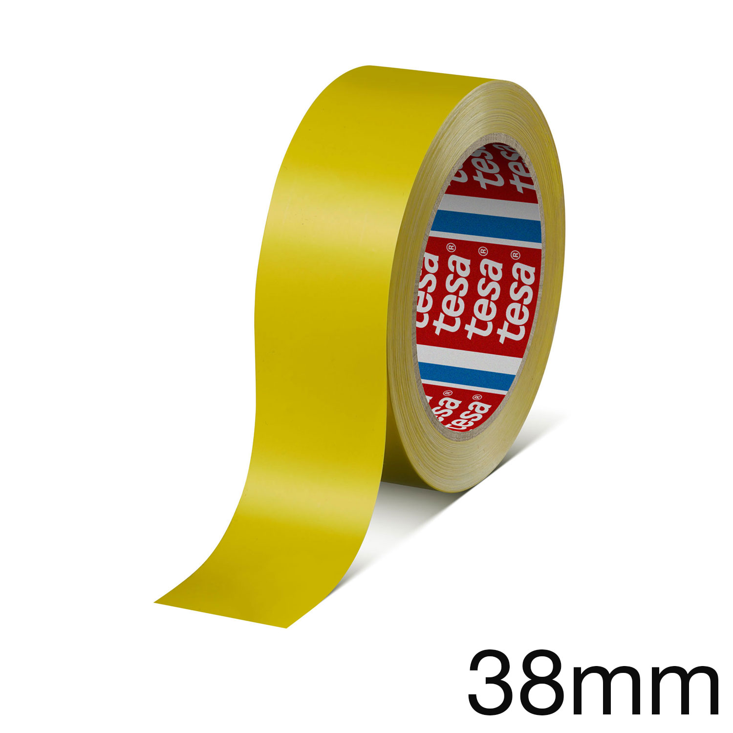 tesafilm 60404 PVC-Band, gelb, 38mm x 66m (ex 4104)
