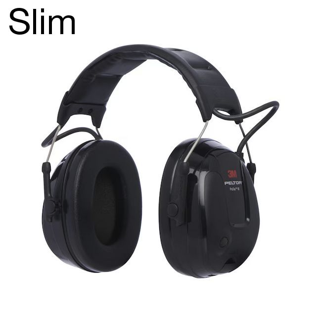 3M PELTOR ProTac III SLIM, aktiver Kapselgehörschutz mit Impulsschutz, MT13H220A