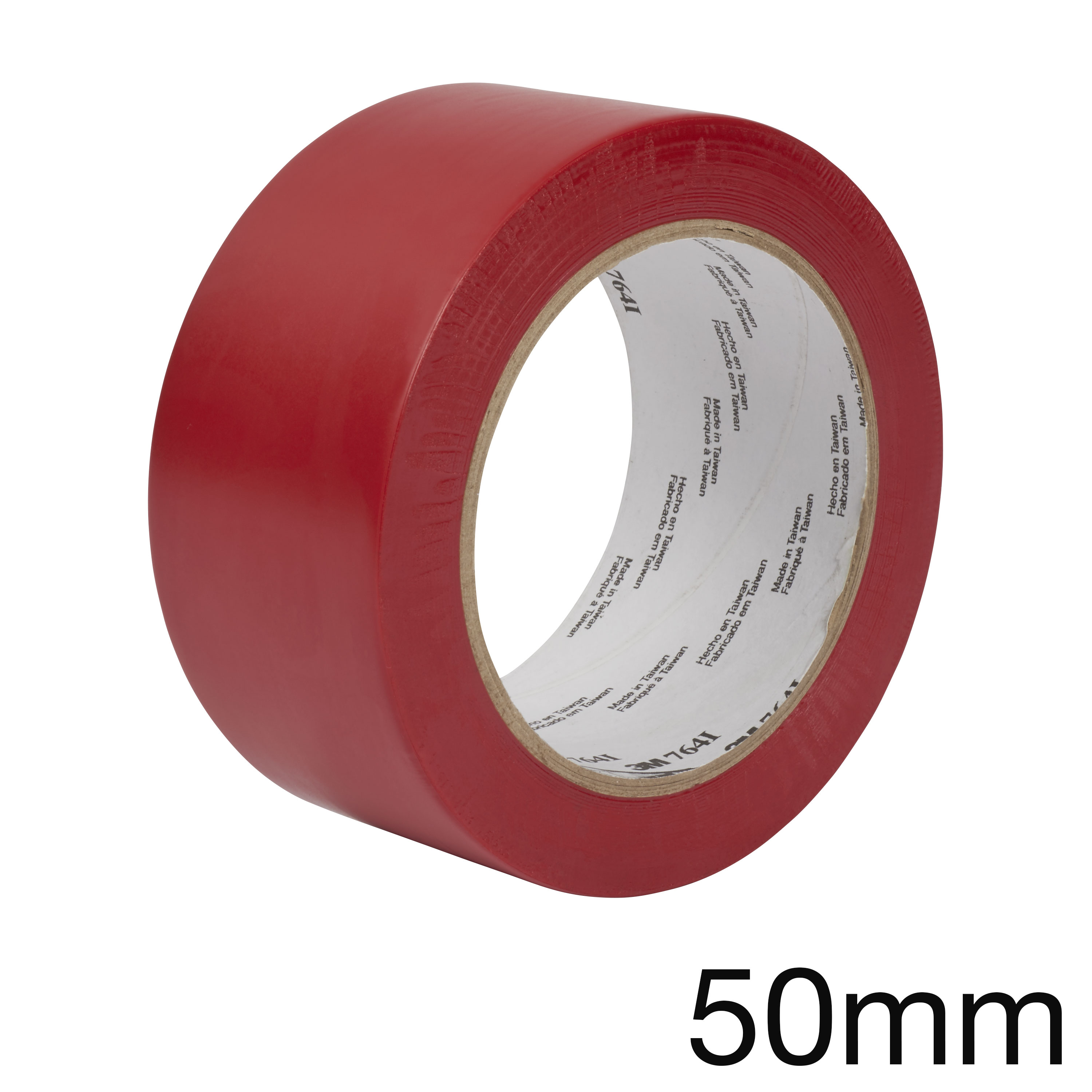 3M 764i Mehrzweck Weich-PVC-Band, rot, 50mm x 33m 3M 764i Mehrzweck Weich-PVC-Band, rot, 50mm x 33m