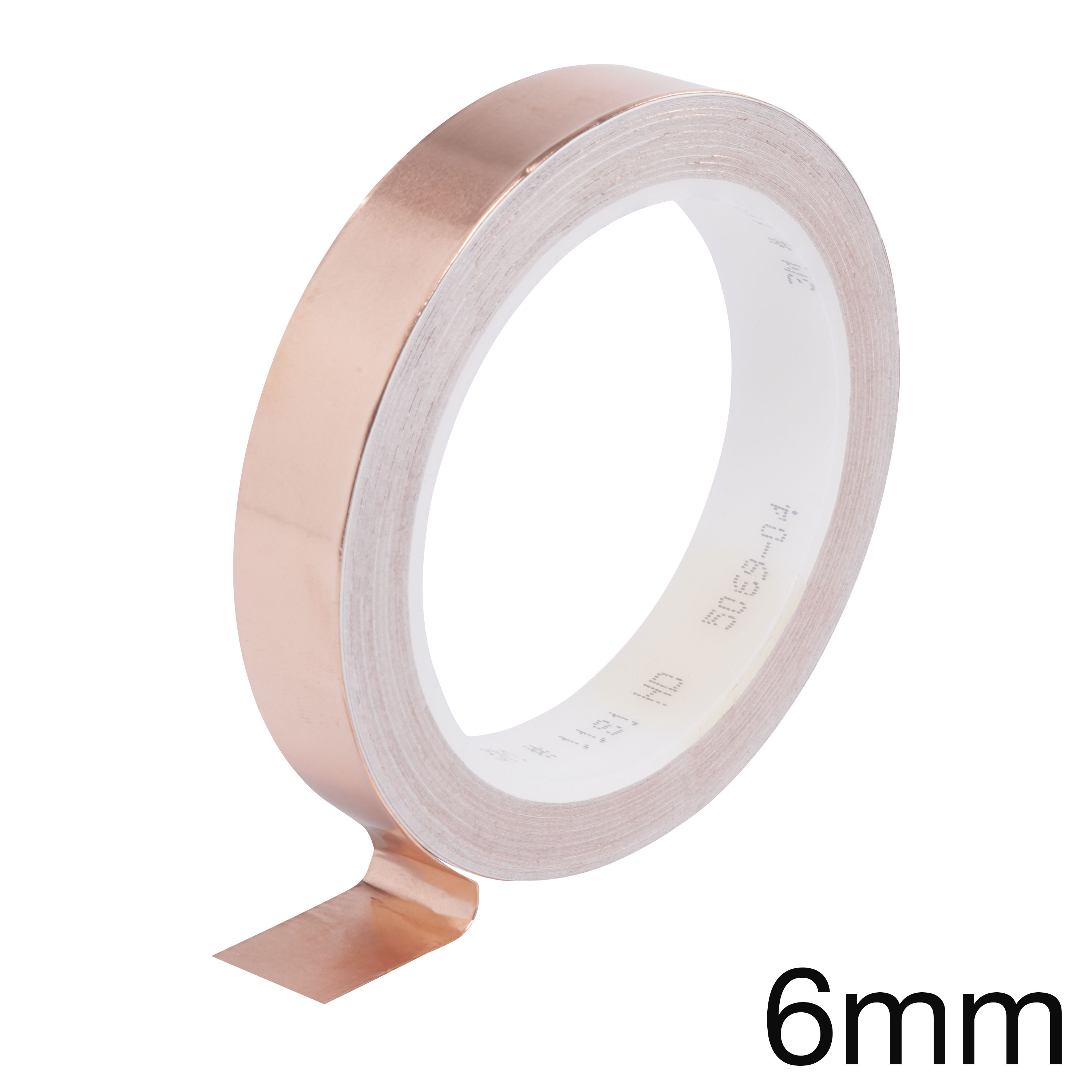 3M Scotch 1181 Kupferband glatt, 6mm x 16.5m