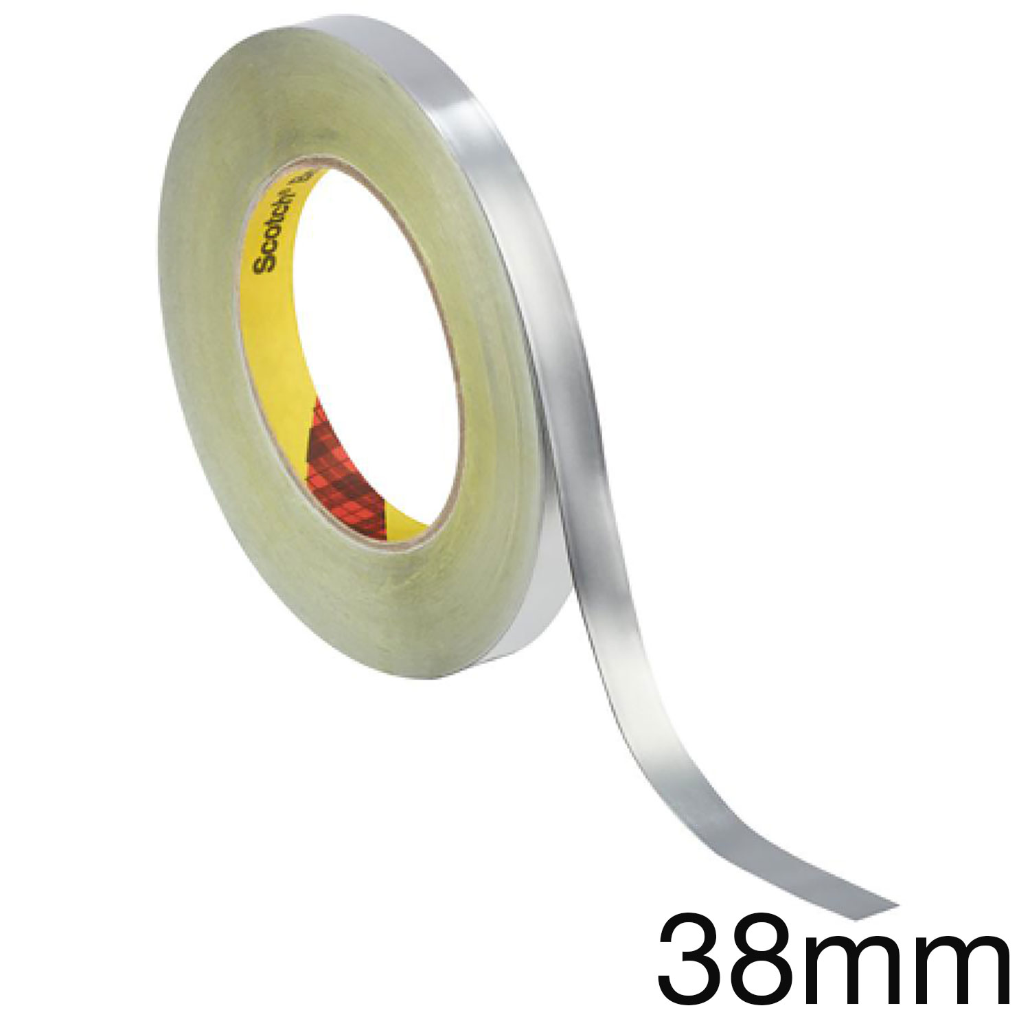 3M 420 Blei-Klebeband, elektrisch leitend, mit Schutzfolie, 0.19mm, 38mm x 33m 3M 420 Blei-Klebeband, elektrisch leitend, mit Schutzfolie, 0.19mm, 38mm x 33m