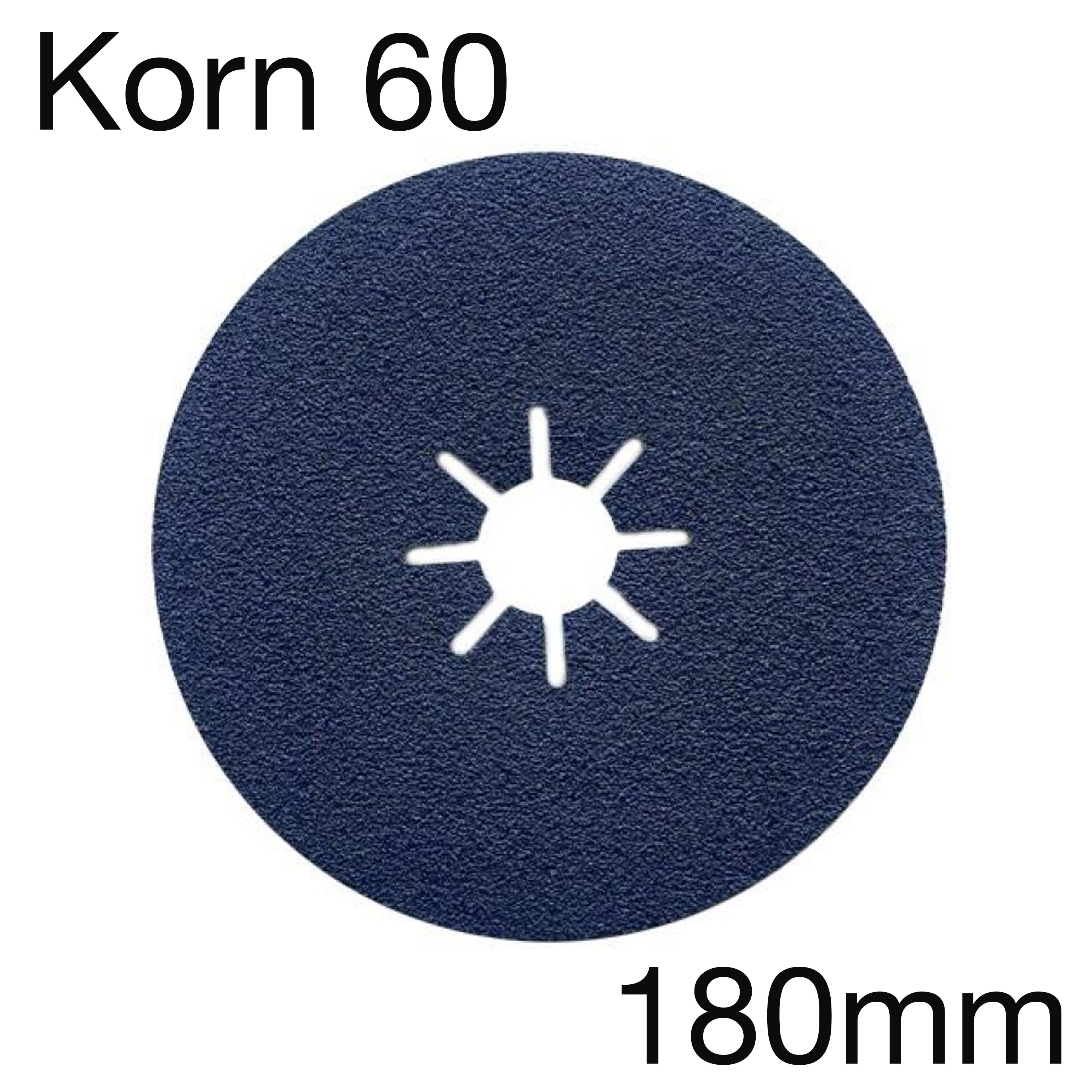 sia 4819 siaron 8 Fiberscheiben in Zirkon, Korn 60, 180 x 22mm, Pack mit 50 Stk sia 4819 siaron 8 Fiberscheiben in Zirkon, Korn 60, 180 x 22mm, Pack mit 50 Stk