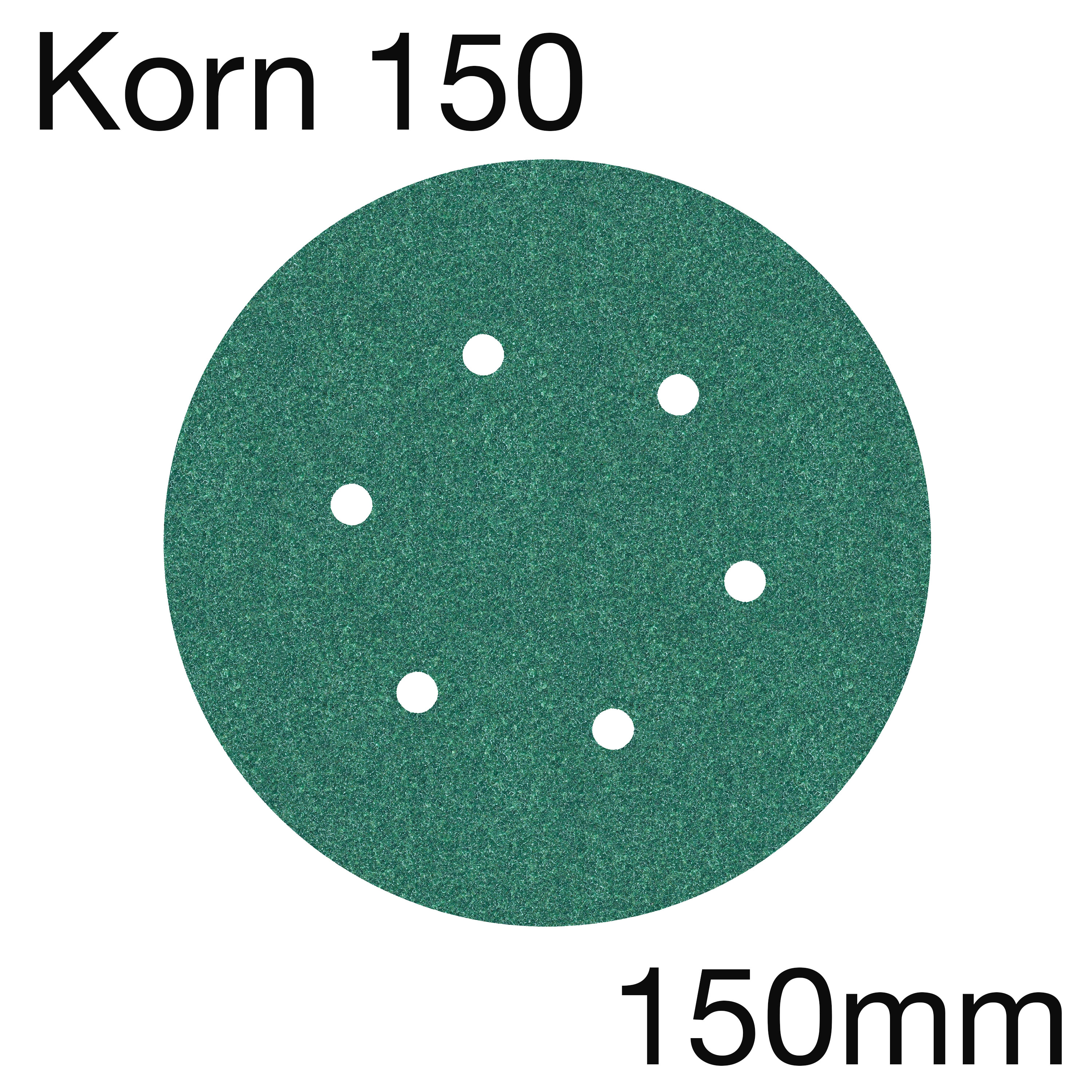 ABVERKAUF - 3M 245 01026 Hookit Papierschleifscheibe, 6-Loch, Korn 150, 150mm, Pack mit 50 Stk (statt 37.50) ABVERKAUF - 3M 245 01026 Hookit Papierschleifscheibe, 6-Loch, Korn 150, 150mm, Pack mit 50 Stk (statt 37.50)