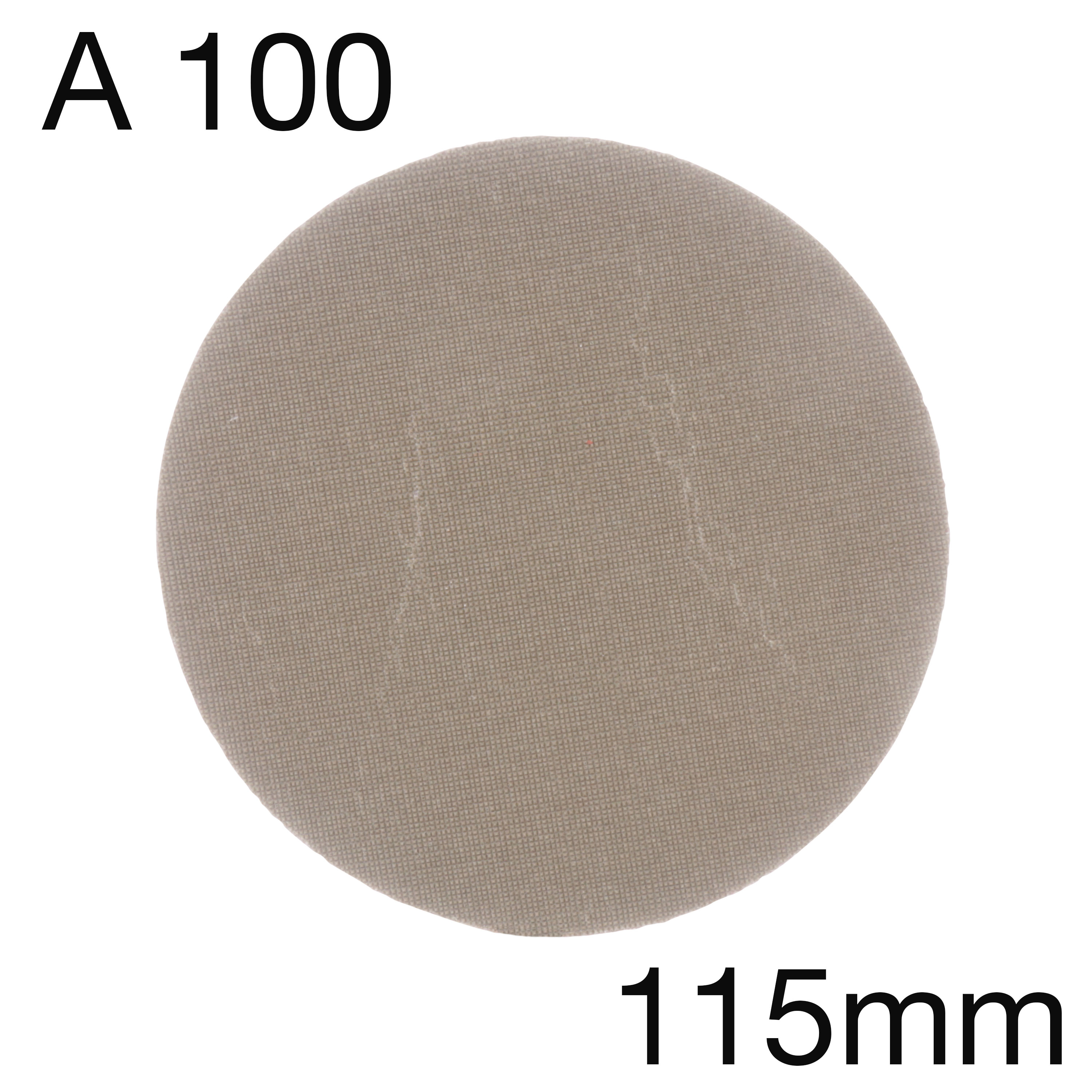 3M 237AA 107952 Trizact Hookit Scheibe, A 100 (Korn 220), 115mm, Pack mit 25 Stk