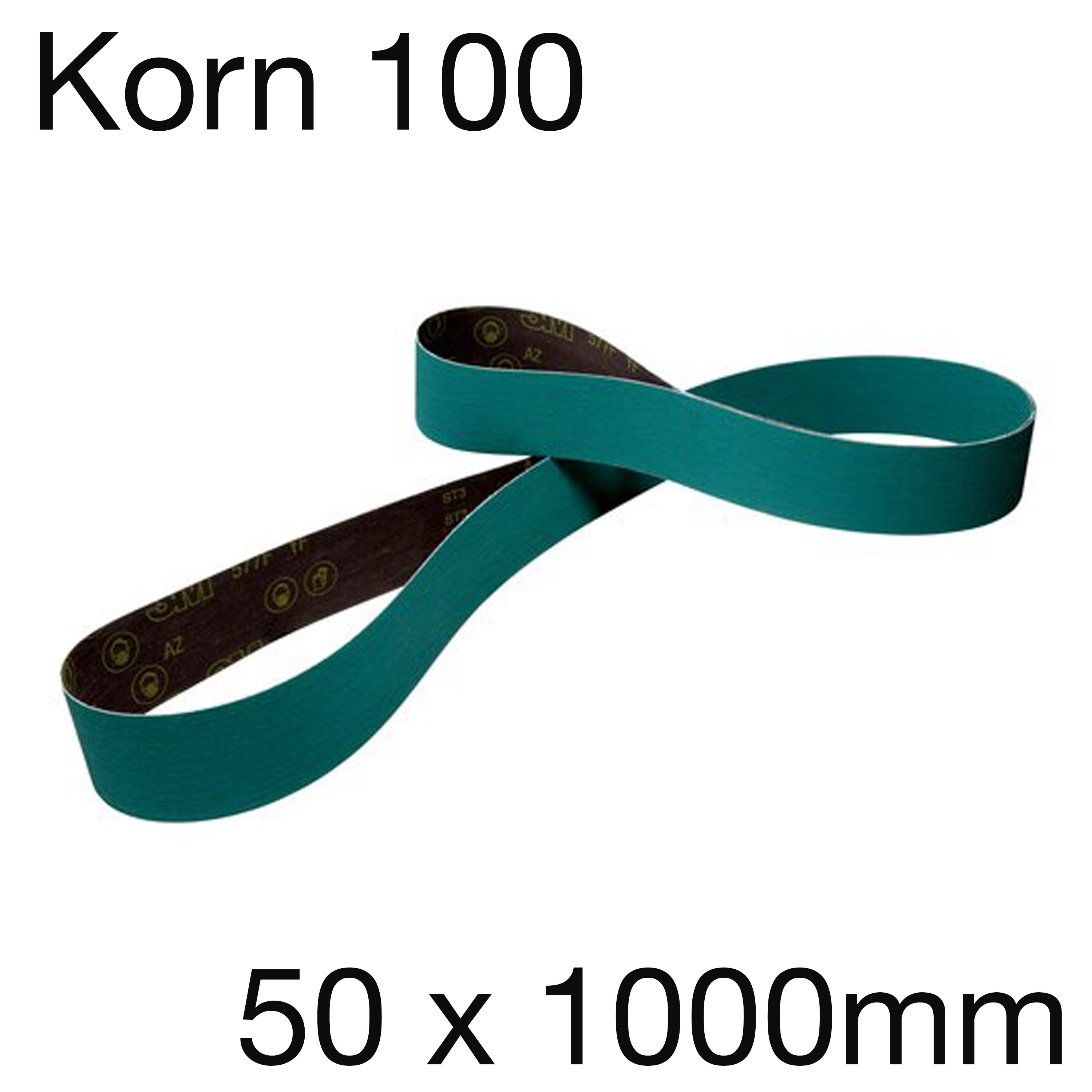 3M 577F Zirkon-Schleifband, 50 x 1000mm, Korn 100, Pack mit 6 Stk 3M 577F Zirkon-Schleifband, 50 x 1000mm, Korn 100, Pack mit 6 Stk