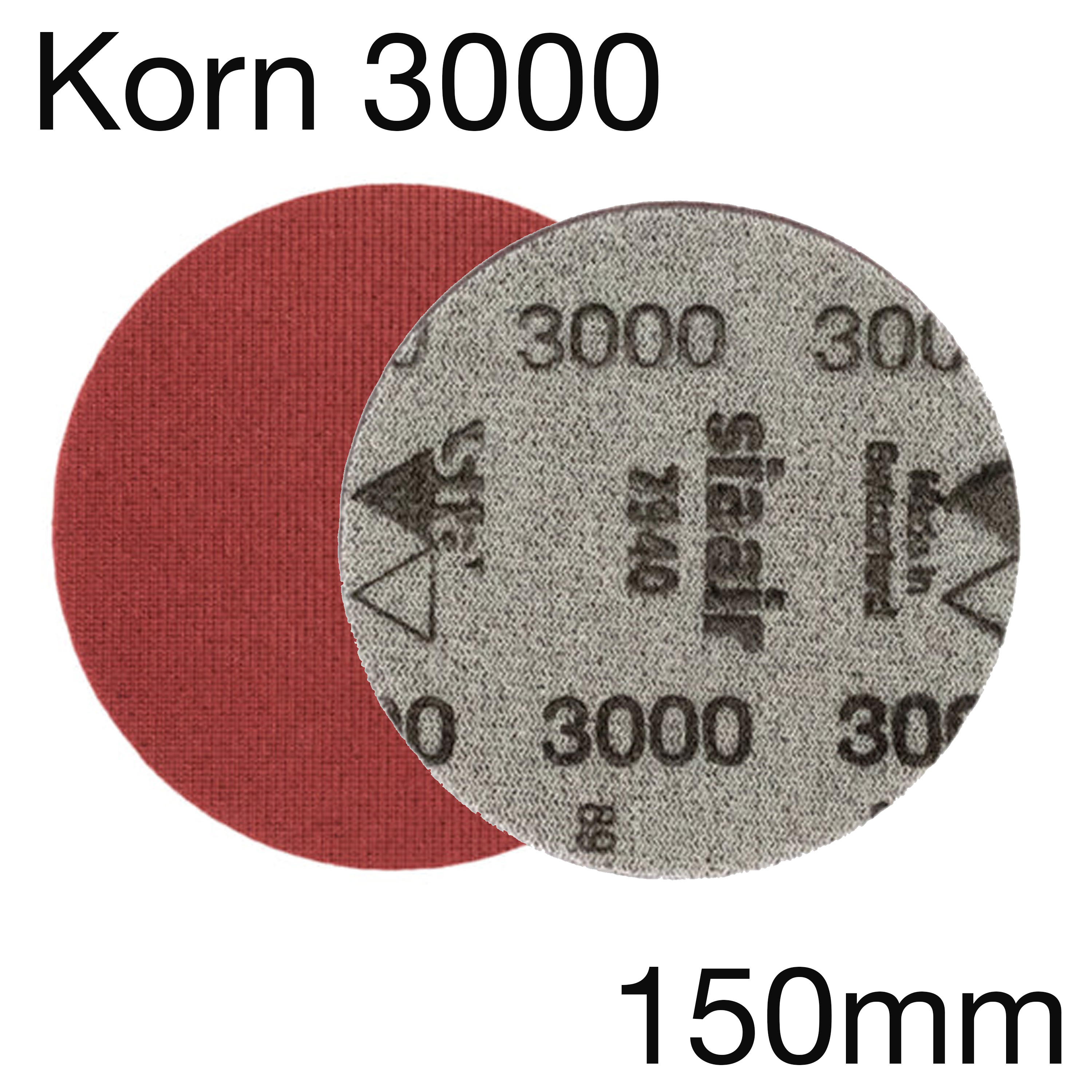 sia Klettscheiben 7940 siaair, ungelocht, Korn 3000, 150mm, Pack mit 10 Stk sia Klettscheiben 7940 siaair, ungelocht, Korn 3000, 150mm, Pack mit 10 Stk