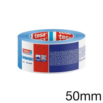 tesa 4435 Professional UV Malerkrepp, blau, 50mm x 50m