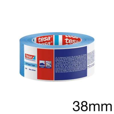 tesa 4435 Professional UV Malerkrepp, blau, 38mm x 50m