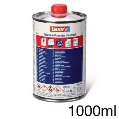 tesa 60150 Adhesion Promoter Universal (Haftvermittler), speziell für schwer zu verklebende, niederenergetische Oberflächen, 1l
