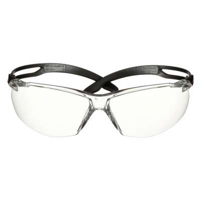 3M SecureFit Schutzbrille Serie 500, SF501AF-BLK, Bügel schwarz, Scheibe klar