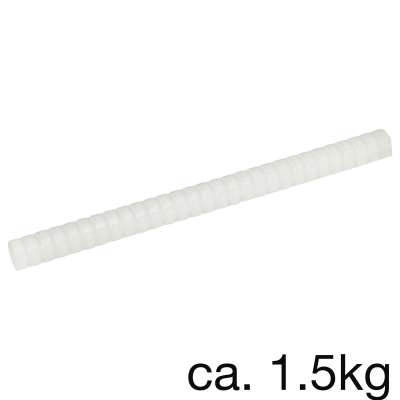 3M 3792 Heiss-Schmelzklebstoff Quadrack, transparent, Beutel mit 50 Stangen (ca. 1.5kg)