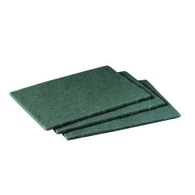 Scotch-Brite Handpad 96, grün, mittel, 7mm, 158 x 224mm, Pack mit 20 Stk